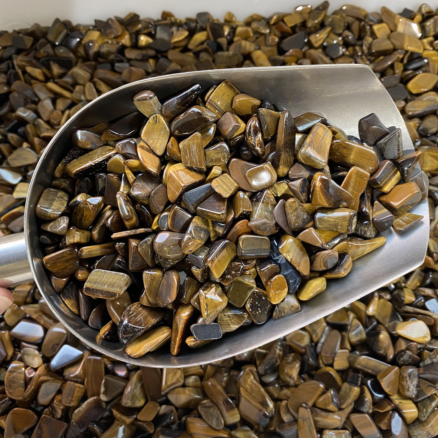 1-2cm Tiger Eye Stone Crushed Stones In Bulk