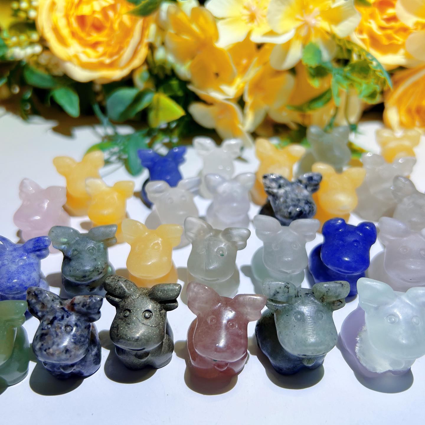 1-inch Mixed Mini Reindeer