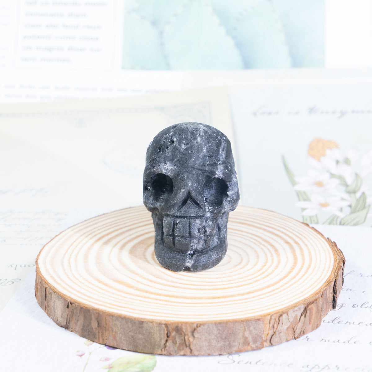 2-Zoll-Sphalerit-Schädel in loser Schüttung