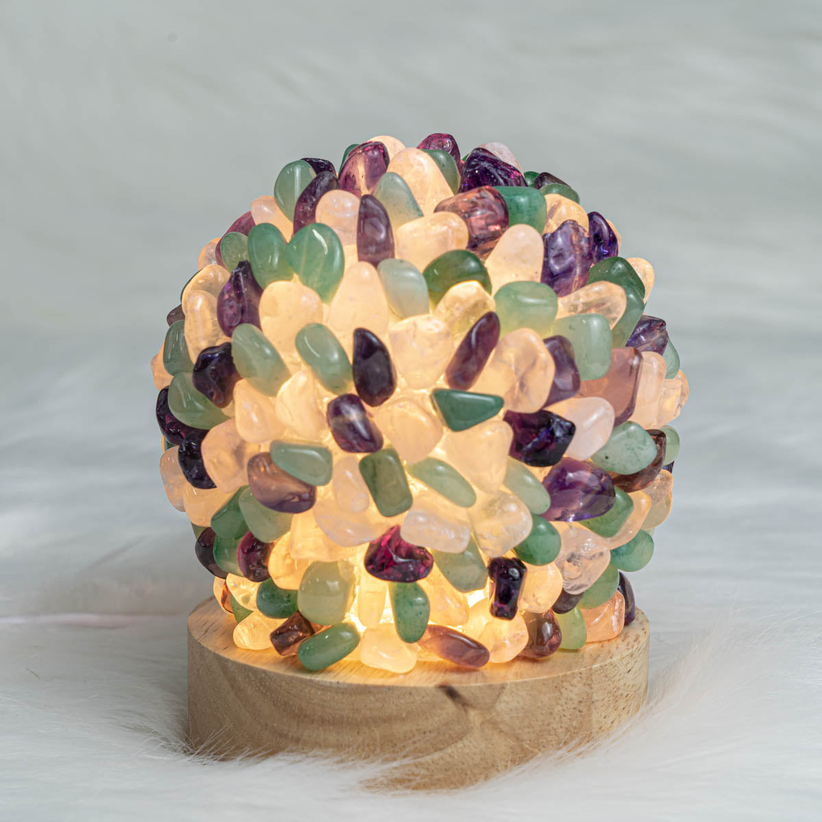 Mixed Chips Round  Lamp In Bulk