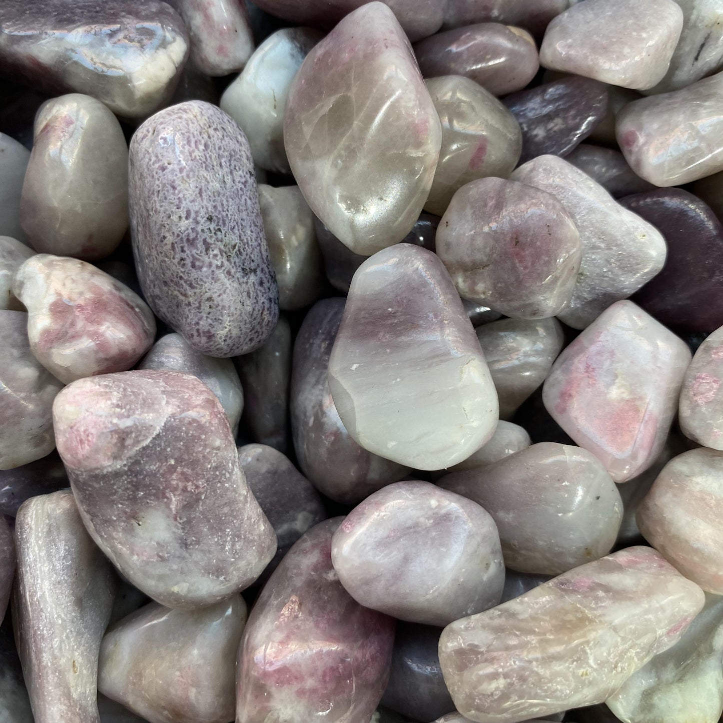 Piedras trituradas de turmalina rosa de 2-3 cm a granel