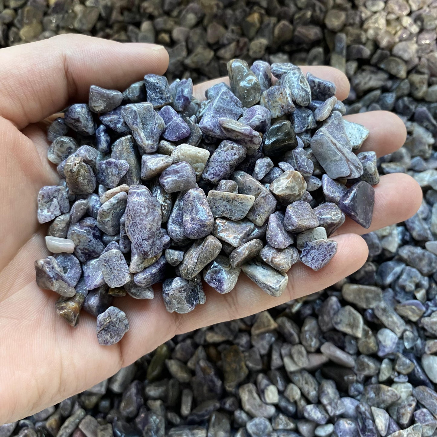 0.5-1.5cm Sphalerite Crushed Stones In Bulk