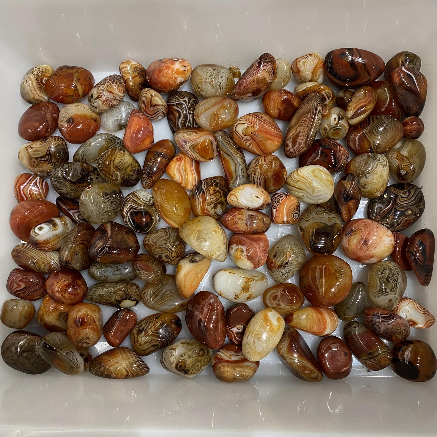 Piedras rodadas Sardonyx Granel