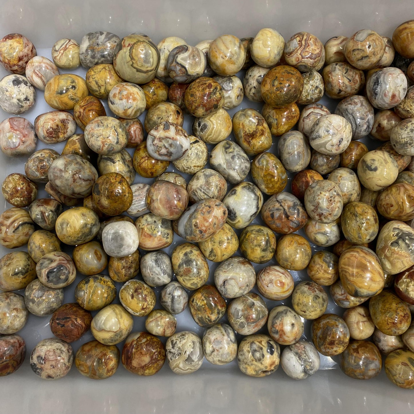 Piedras rodadas ágata loca a granel