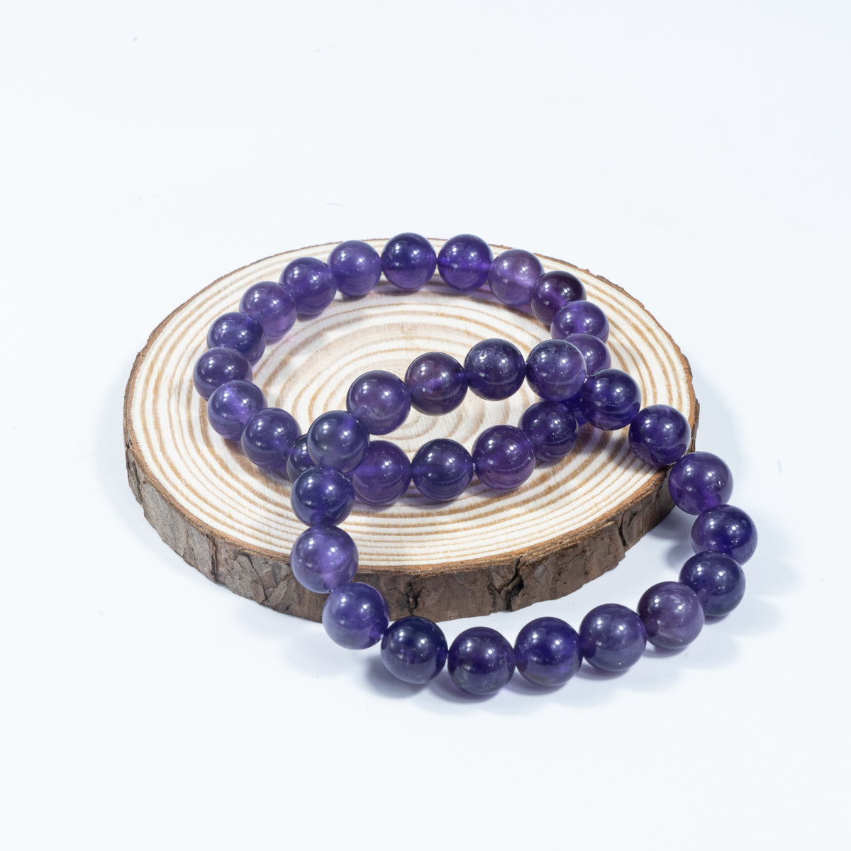 8mm/10mm Natural Amethyst Bracelet Wholesale