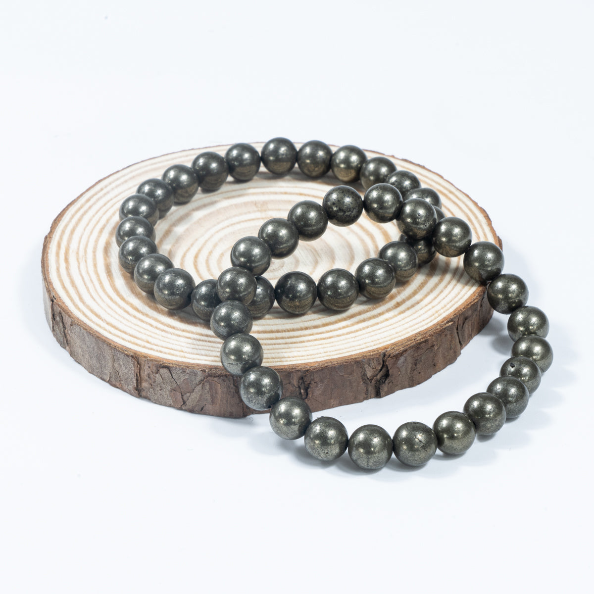 8mm/12mm natürliches Chalkopyrit-Armband im Großhandel