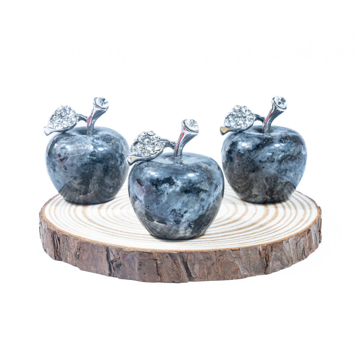 3 cm großer Larvikit-Apfel in loser Schüttung