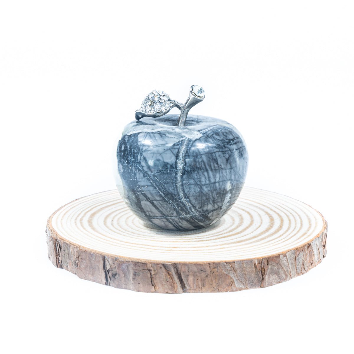 Manzana de piedra de red negra de 4 cm a granel