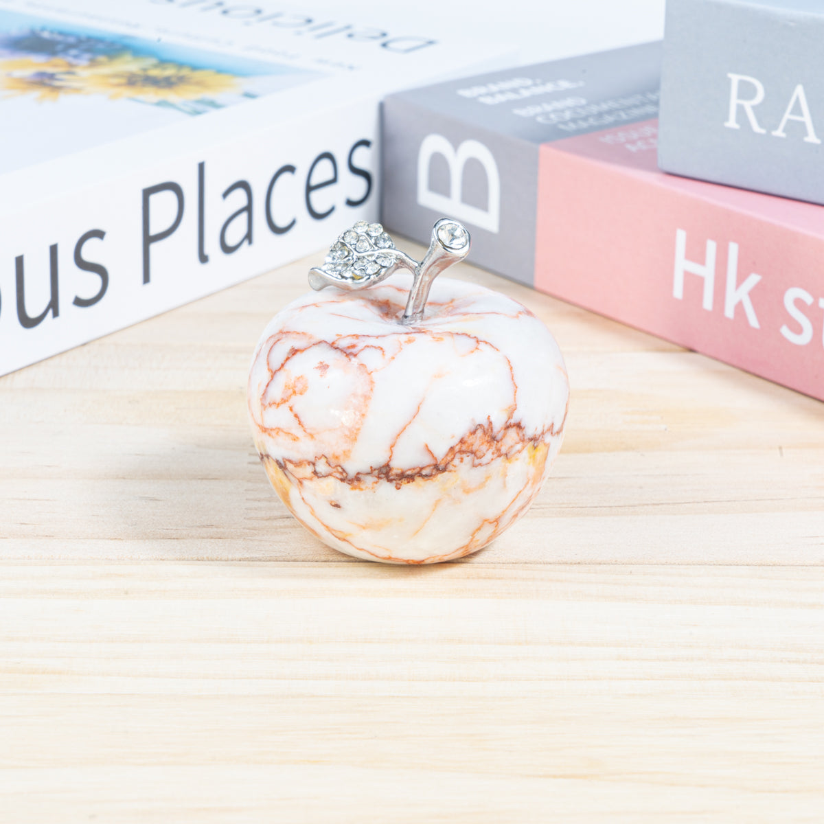 4cm Red Net Stone Apple In Bulk