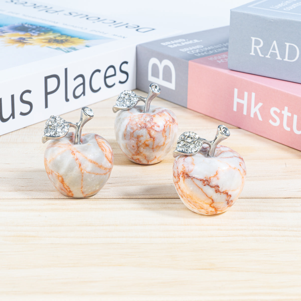 3cm Red Net Stone Apple In Bulk