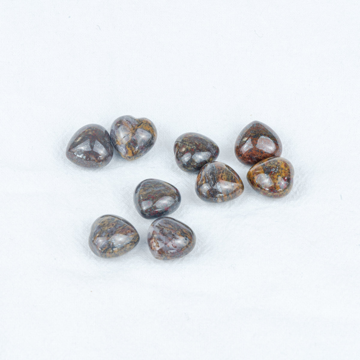 Mini-Pietersit-Herz in loser Schüttung