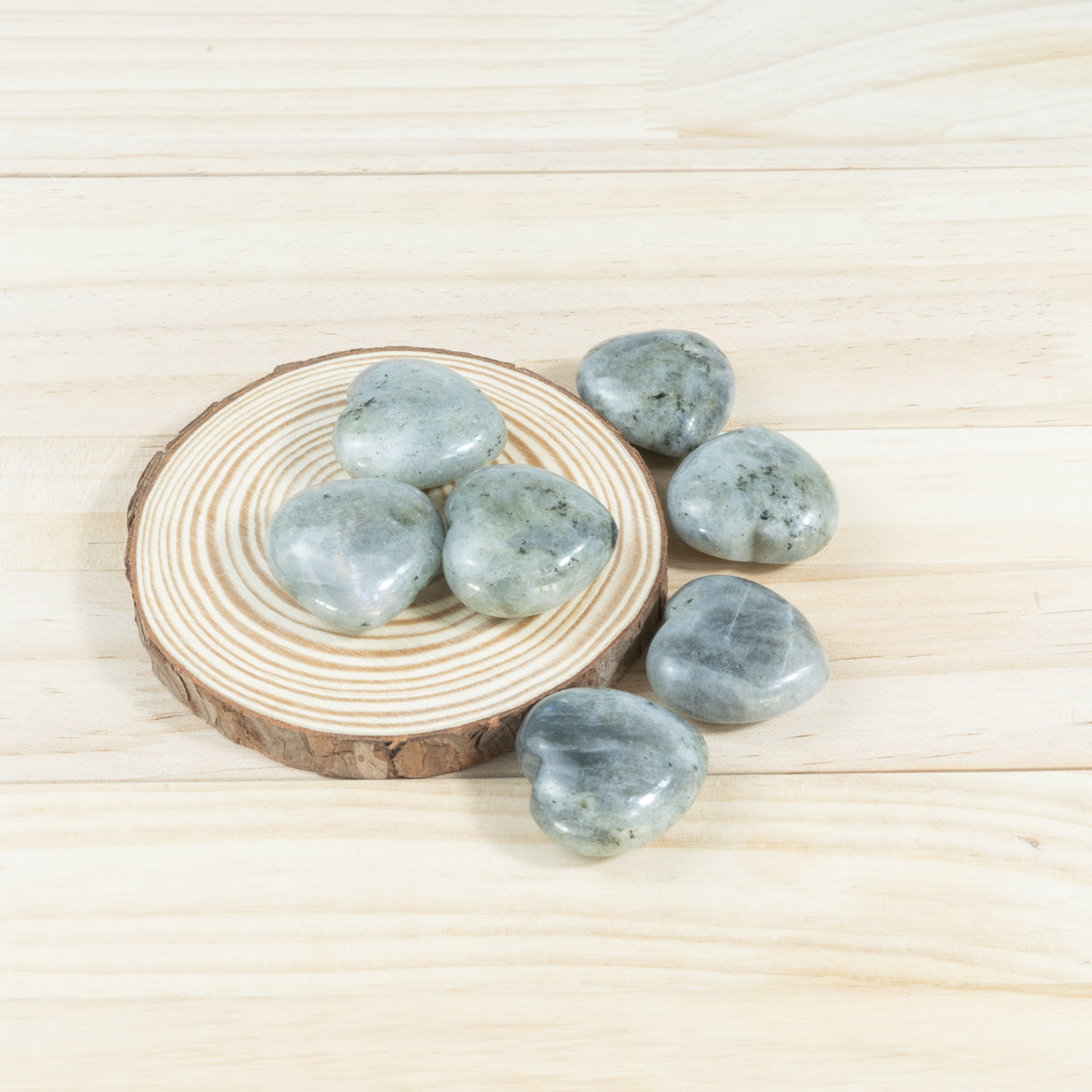 Corazón de Labradorita de 3cm a Granel