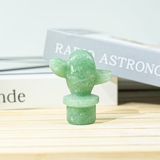 2-Inch Two-Branches Small Cactus In Bulk