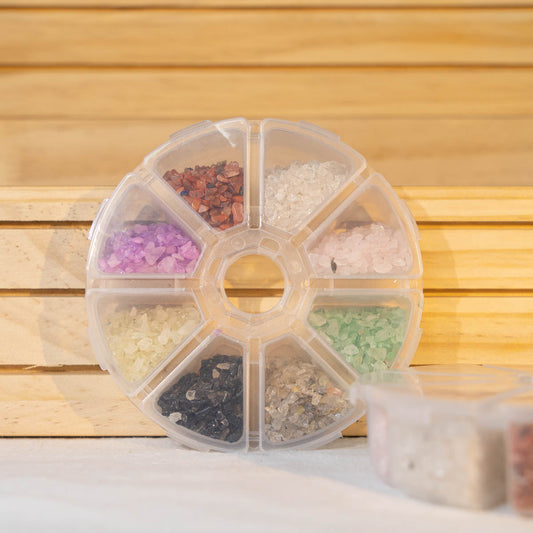 Eight Colors Chips Round Gift Box In Bulk