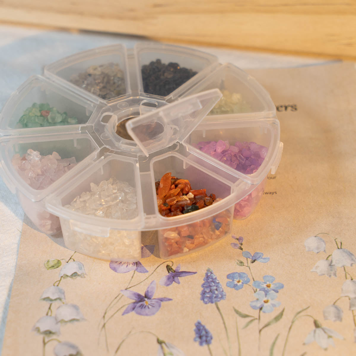 Eight Colors Chips Round Gift Box In Bulk