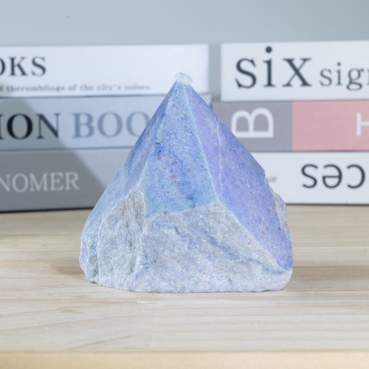 Aura Blue Aventurine Rohsteinspitze in loser Schüttung