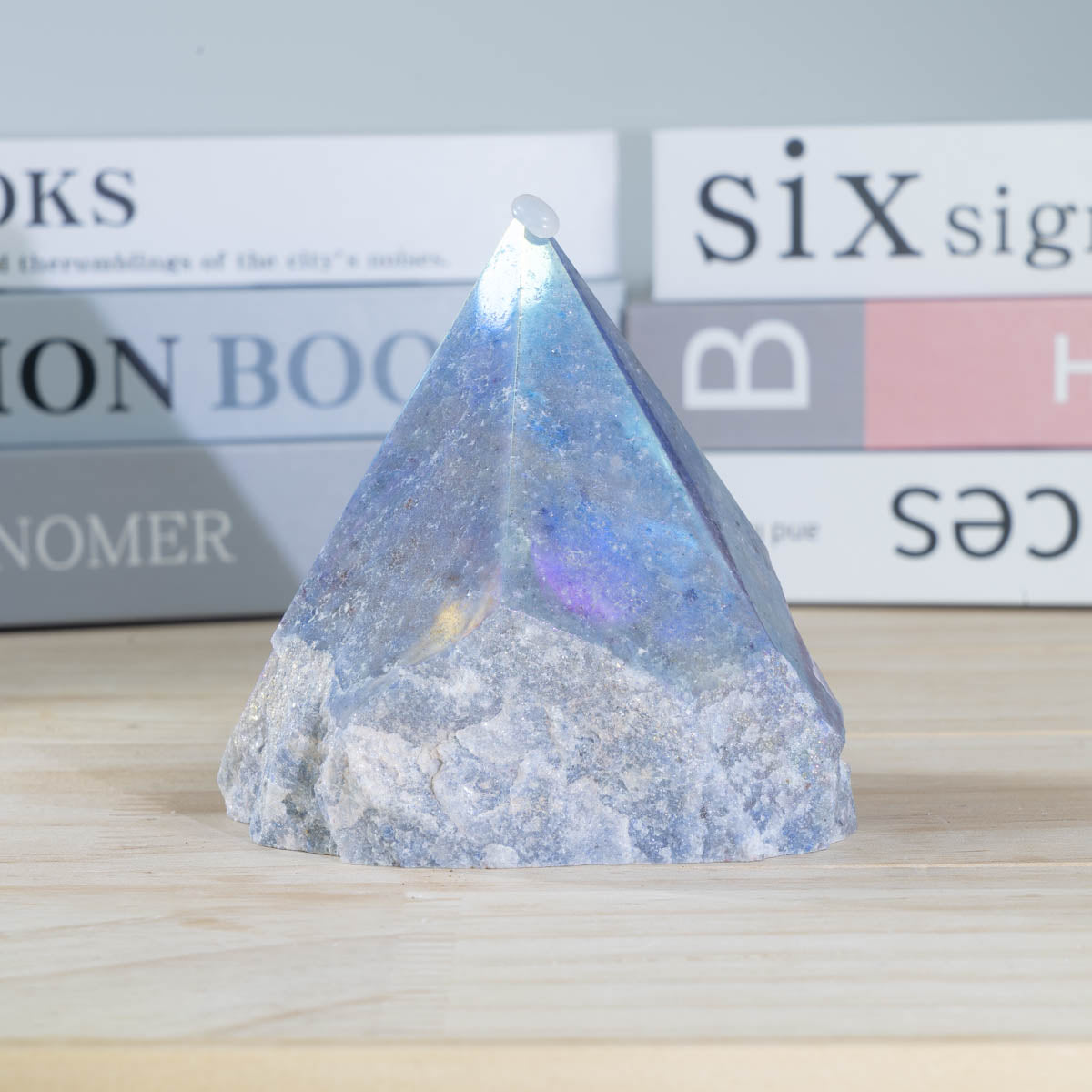 Aura Blue Aventurine Rohsteinspitze in loser Schüttung