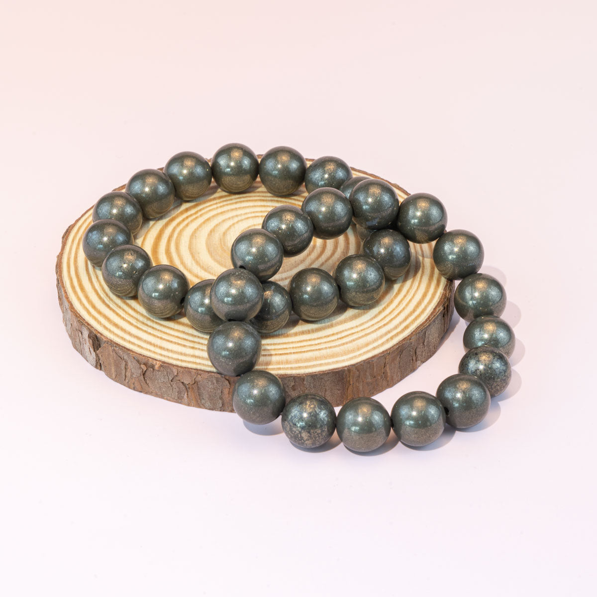 8mm/12mm natürliches Chalkopyrit-Armband im Großhandel