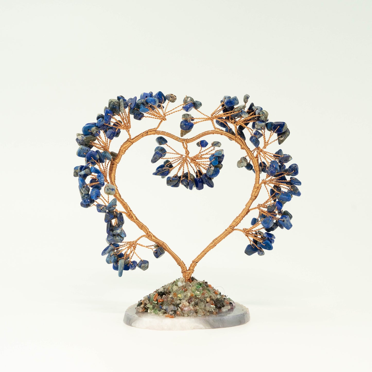 Natürliche Lapislazuli-Heilchips, Geldbaum