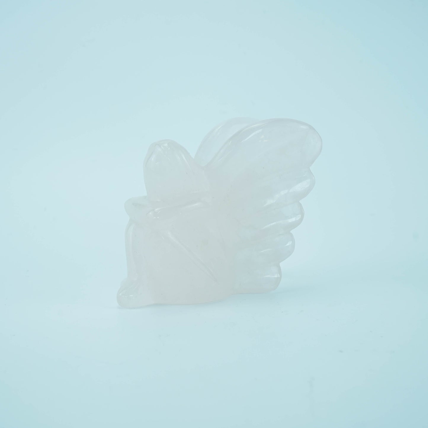 3,5 Zoll Rosenquarz Blumenfee