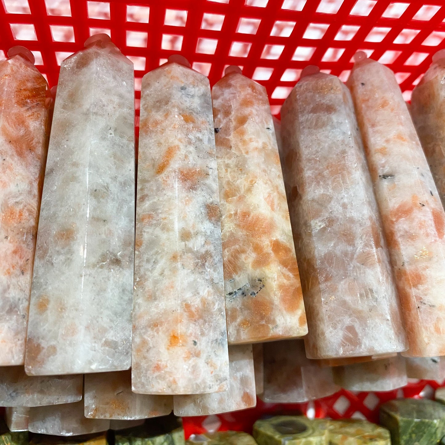 Sun Stone Point in loser Schüttung