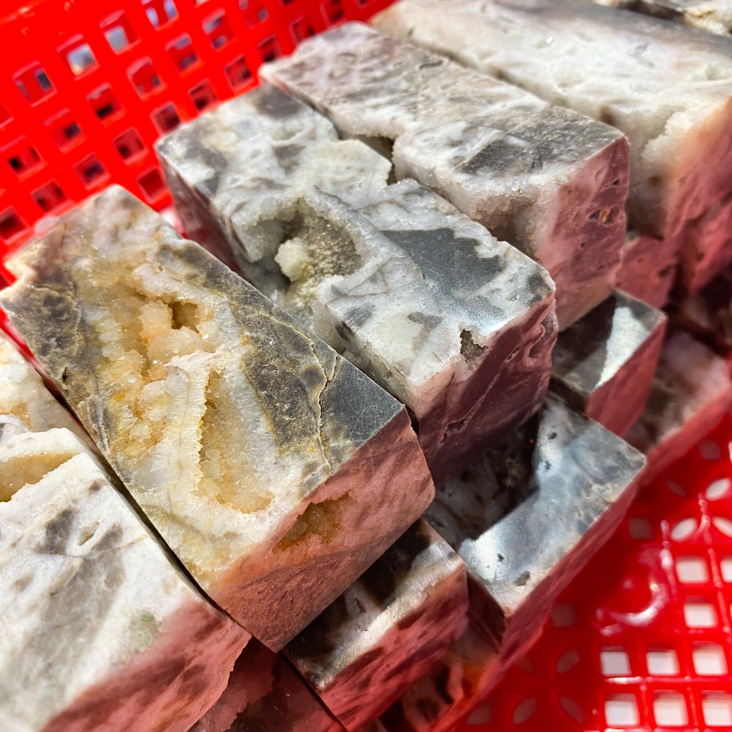 Sphalerit-Tetraeder-Punkt in loser Schüttung