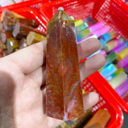 Ozean-Jaspis-Punkt in loser Schüttung