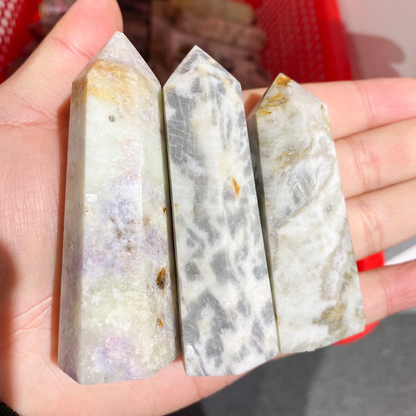 Hackmatit-Punkt in großen Mengen